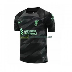 Liverpool Trøje Målmand Mænd Udebane Fodboldsæt 2023-2024 Kortærmet