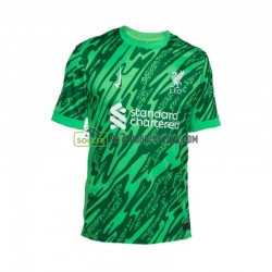 Liverpool Trøje Målmand Mænd Udebane Fodboldsæt 2024-2025 Kortærmet