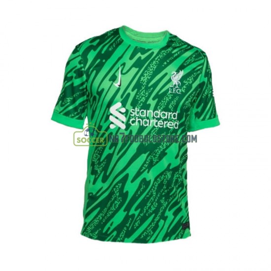 Liverpool Trøje Målmand Mænd Udebane Fodboldsæt 2024-2025 Kortærmet