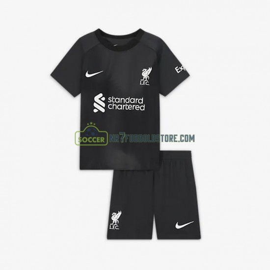 Liverpool Trøje Børn Udebane Fodboldsæt 2022-2023 Kortærmet