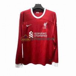 Liverpool Trøje Mænd Hjemmebane Fodboldsæt 2023-2024 Langærmet
