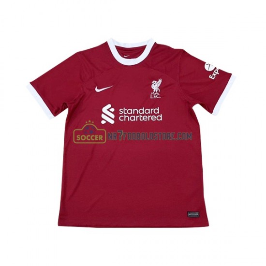 Liverpool Trøje Mænd Hjemmebane Fodboldsæt 2023-2024 Kortærmet