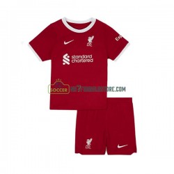 Liverpool Trøje Børn Hjemmebane Fodboldsæt 2023-2024 Kortærmet