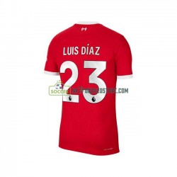 Liverpool Trøje Luis Diaz 23 Mænd Hjemmebane Fodboldsæt 2023-2024 Kortærmet
