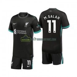 Liverpool Trøje M.Salah 11 Børn Udebane Fodboldsæt 2024-2025 Kortærmet