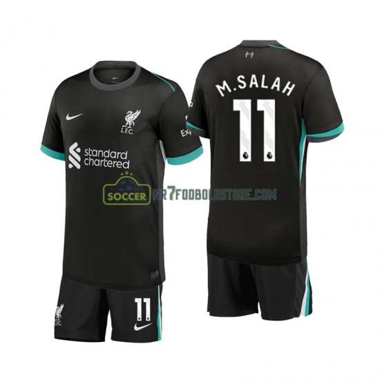 Liverpool Trøje M.Salah 11 Børn Udebane Fodboldsæt 2024-2025 Kortærmet