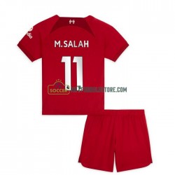 Liverpool Trøje M.Salah 11 Børn Hjemmebane Fodboldsæt 2022-2023 Kortærmet