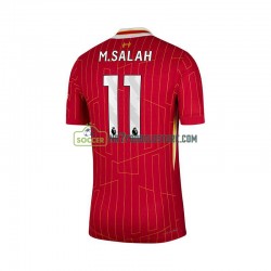 Liverpool Trøje Mohamed Salah 11 Mænd Hjemmebane Fodboldsæt 2024-2025 Kortærmet