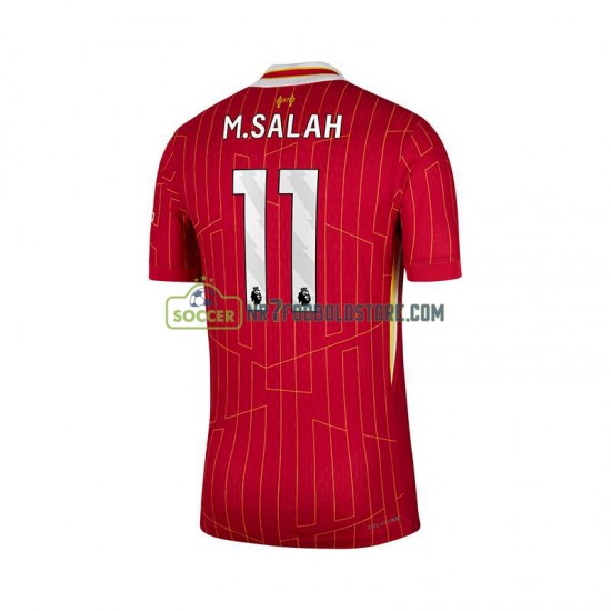 Liverpool Trøje Mohamed Salah 11 Mænd Hjemmebane Fodboldsæt 2024-2025 Kortærmet