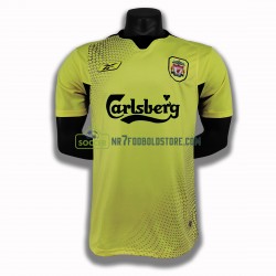 Liverpool Trøje Retro Udebane Fodboldsæt 2004-2005 Kortærmet 