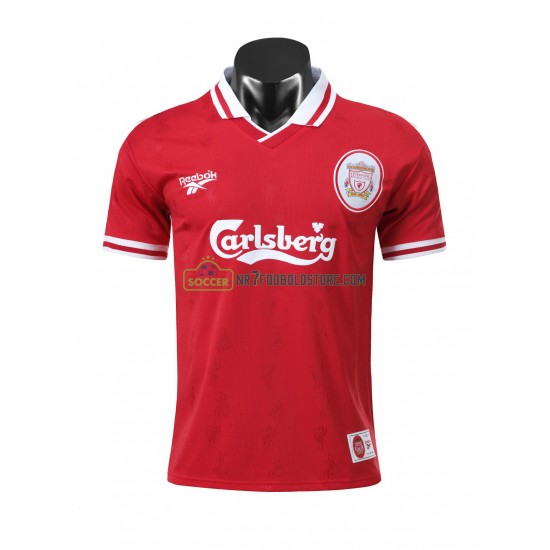 Liverpool Trøje Retro Hjemmebane Fodboldsæt 1996-1997 Kortærmet 