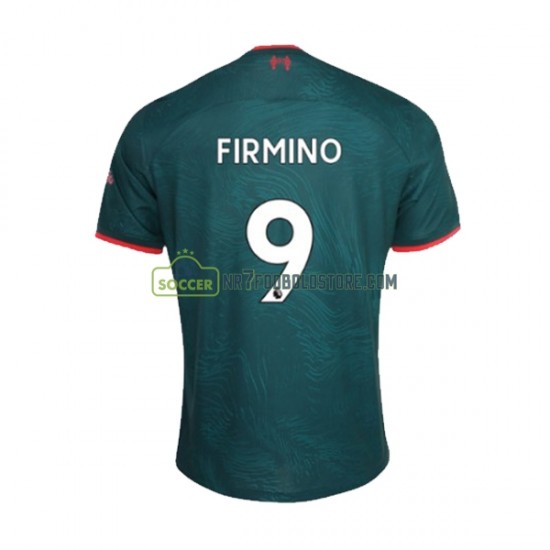 Liverpool Trøje Roberto Firmino 9 Mænd 3. Valg Fodboldsæt 2022-2023 Kortærmet