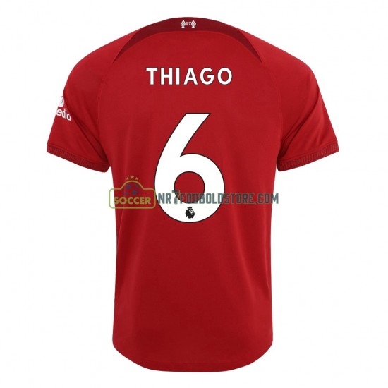 Liverpool Trøje Thiago 6 Hjemmebane Fodboldsæt 2022-2023 Kortærmet