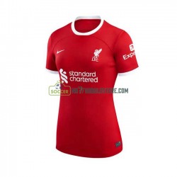 Liverpool Trøje Dame Hjemmebane Fodboldsæt 2023-2024 Kortærmet