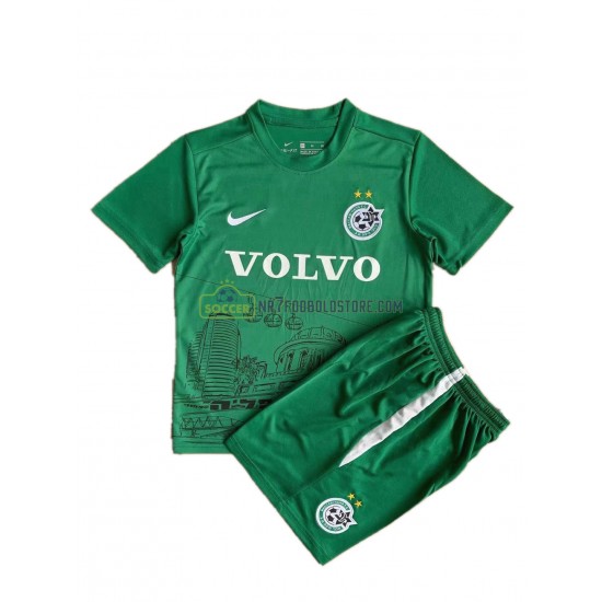 Maccabi Haifa Trøje Børn Hjemmebane Fodboldsæt 2022-2023 Kortærmet