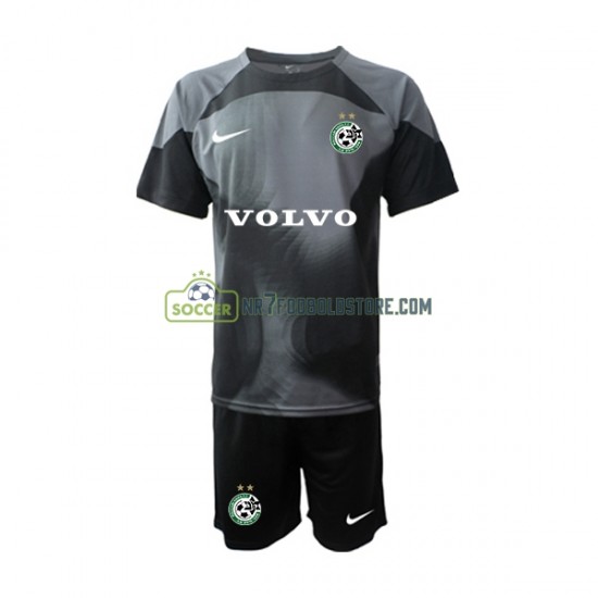 Maccabi Haifa Trøje Målmand Børn Hjemmebane Fodboldsæt 2022-2023 Kortærmet
