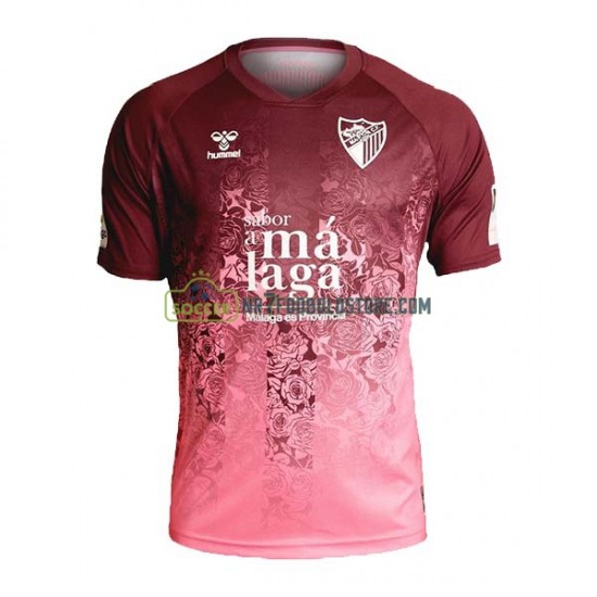 Málaga CF Trøje Mænd Udebane Fodboldsæt 2022-2023 Kortærmet