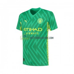 Manchester City Trøje Målmand Mænd Hjemmebane Fodboldsæt 2023-2024 Kortærmet