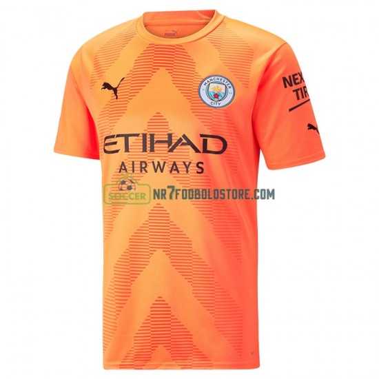 Manchester City Trøje Målmand 3 Valg Fodboldsæt 2022-2023 Kortærmet