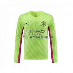 Manchester City Trøje Målmand Mænd 3. Valg Fodboldsæt 2023-2024 Langærmet