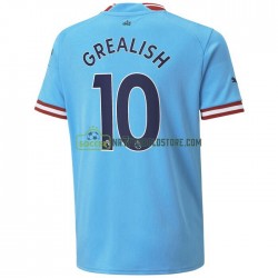 Manchester City Trøje Grealish 10 Hjemmebane Fodboldsæt 2022-2023 Kortærmet
