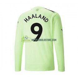 Manchester City Trøje Haaland 9 Mænd 3. Valg Fodboldsæt 2022-2023 Langærmet