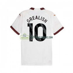Manchester City Trøje Jack Grealish 10 Mænd Udebane Fodboldsæt 2023-2024 Kortærmet