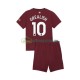 Manchester City Trøje Jack Grealish 10 Børn 3. Valg Fodboldsæt 2024-2025 Kortærmet