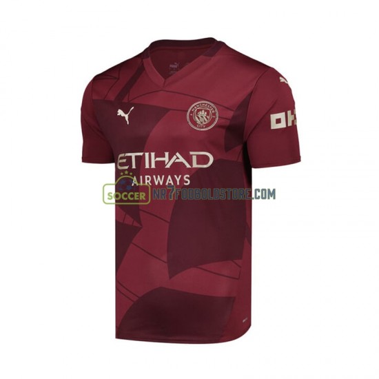 Manchester City Trøje Mænd 3. Valg Fodboldsæt 2024-2025 Kortærmet