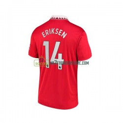 Manchester United Trøje Christian Eriksen 14 Mænd Hjemmebane Fodboldsæt 2022-2023 Kortærmet