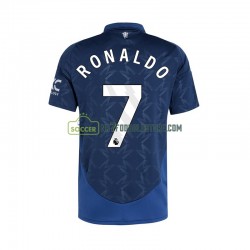 Manchester United Trøje Cristiano Ronaldo 7 Mænd Udebane Fodboldsæt 2024-2025 Kortærmet