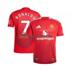 Manchester United Trøje Cristiano Ronaldo 7 Mænd Hjemmebane Fodboldsæt 2024-2025 Kortærmet