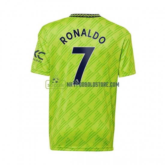 Manchester United Trøje Cristiano Ronaldo Mænd 3. Valg Fodboldsæt 2022-2023 Kortærmet