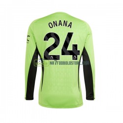Manchester United Trøje Andre Onana 24 Målmand Mænd Hjemmebane Fodboldsæt 2023-2024 Langærmet