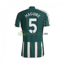 Manchester United Trøje Harry Maguire 5 Mænd Udebane Fodboldsæt 2023-2024 Kortærmet