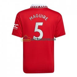 Manchester United Trøje Harry Maguire 5 Mænd Hjemmebane Fodboldsæt 2022-2023 Kortærmet
