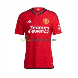 Manchester United Trøje Dame Hjemmebane Fodboldsæt 2023-2024 Kortærmet