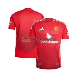 Manchester United Trøje Mænd Hjemmebane Fodboldsæt 2024-2025 Kortærmet