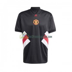 Manchester United Trøje Icon Retro Mænd Hjemmebane Fodboldsæt 2022-2023 Kortærmet