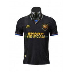 Manchester United Trøje Retro Udebane Fodboldsæt 1994 Kortærmet 