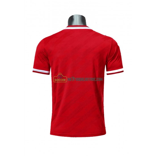 Manchester United Trøje Retro Hjemmebane Fodboldsæt 1986 Kortærmet 