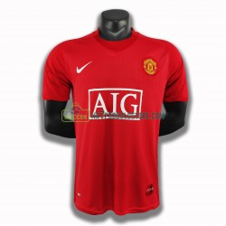 Manchester United Trøje Retro Hjemmebane Fodboldsæt 2007-2008 Kortærmet 