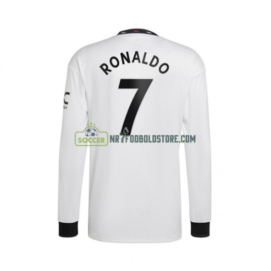 Manchester United Trøje Ronaldo 7 Mænd Udebane Fodboldsæt 2022-2023 Langærmet