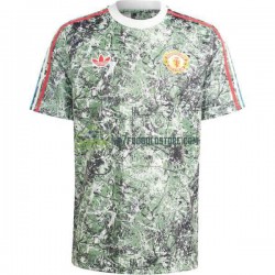 Manchester United Trøje Stone Roses Mænd Hjemmebane Fodboldsæt 2023-2024 Kortærmet