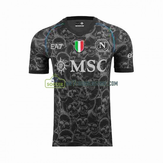 Napoli Trøje Halloween Mænd Hjemmebane Fodboldsæt 2023-2024 Kortærmet