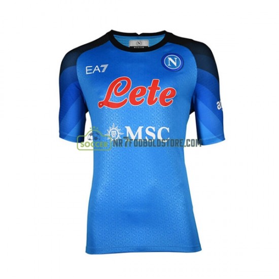 Napoli Trøje Mænd Hjemmebane Fodboldsæt 2022-2023 Kortærmet