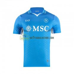 Napoli Trøje Mænd Hjemmebane Fodboldsæt 2024-2025 Kortærmet