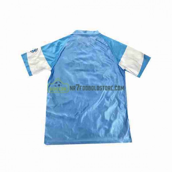 Napoli Trøje Special 1990 1991 Retro Mænd Hjemmebane Fodboldsæt Kortærmet