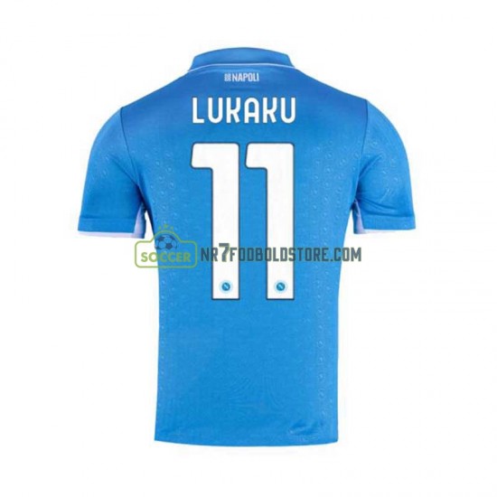 Napoli Trøje Lukaku 11 Mænd Hjemmebane Fodboldsæt 2024-2025 Kortærmet