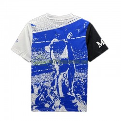 Napoli Trøje Maradona Champions Special Edition Mænd Hjemmebane Fodboldsæt 2023 Kortærmet
